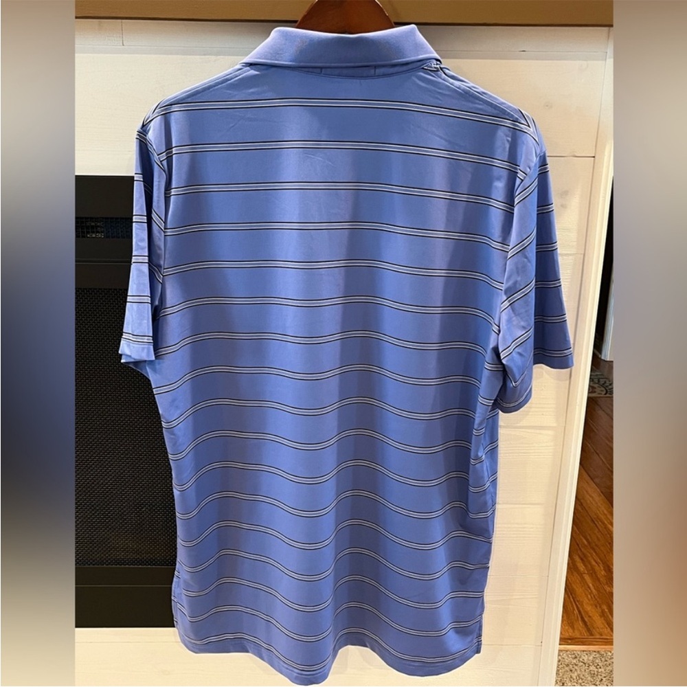 Ralph Lauren RLX Jersey Polo Shirt Carnoustie Gray quarter zip Size large - Picture 10 of 12